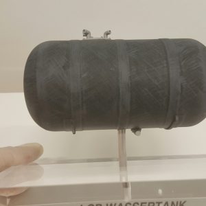 Präsentationsmodell für die Raumfahrt