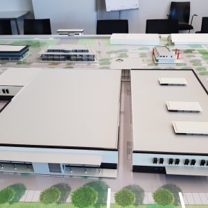 Präsentationsmodell Gewerbepark HERTO Kolbermoor